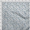 thumbnail image 3 of oneOone Silk Tabby Fabric Floral Ikat Print Sewing Fabric BTY 42 Inch Wide, 3 of 4