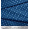 thumbnail image 2 of Soimoi Cotton Duck Fabric Triangle Shirting Print Sewing Fabric Yard 42 Inch Wide, 2 of 3