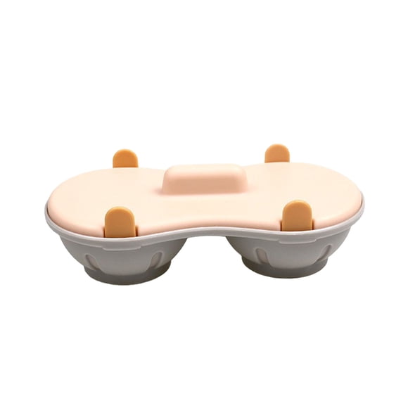 Binwennn Egg Poacher Microwavable Egg Steam With Measure Cup Dishwashable Egg Maker Poached Egg Steamer Kitchen Gadget Kitchen Cooking Utensils Set Cooker 2 Litre Canner Pressure Cooker for Canning