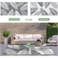 thumbnail image 2 of Outdoor Rug  for Patios   Reversible Outdoor Plastic Straw Camping Rug Carpet  Large Area Rugs Mats for RV  Camper  Deck  Balcony  Porch  Backyard  Beach  Picnic. Leaf, 2 of 7