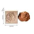 thumbnail image 2 of Moulds for DIY Baking Craft Embossing Wooden Cookie Set Decorative Tools for Christmas Thanksgiving Kitchen, 2 of 7