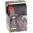 thumbnail image 3 of Auto Drive 1-Piece Red Carbon Front Seat Cover, 3 of 7