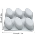 thumbnail image 2 of Cake Mould for Kitchen — Silicone Non-Stick Moulding Tool for Baking and Candy Making and Coffee Design -Purpose Silicone for Cakes Cookies Chocolate Jelly Ice Cubes Soap, 2 of 5
