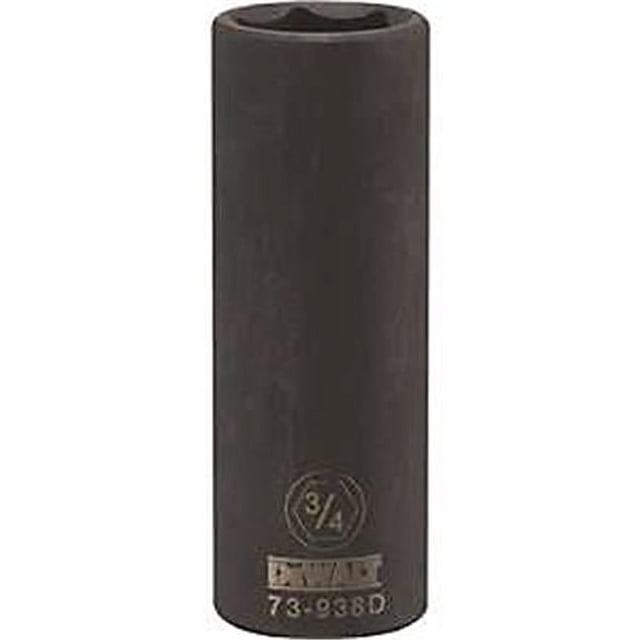 Stanley Tools 7515216 DWMT73938OSP Impact 0.5 Drive Prise 6 Points, 0.75 Po