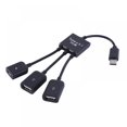 thumbnail image 1 of USB C to 3 USB Port Splitter Hub Adapter for MacBook & PC--, 1 of 5