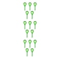 thumbnail image 1 of VONKY 5pcs/set Automatic Irrigation Device Plant Helper For Busy Individuals Plant Self Watering Globes PVC Easy To L green round 3Set, 1 of 6