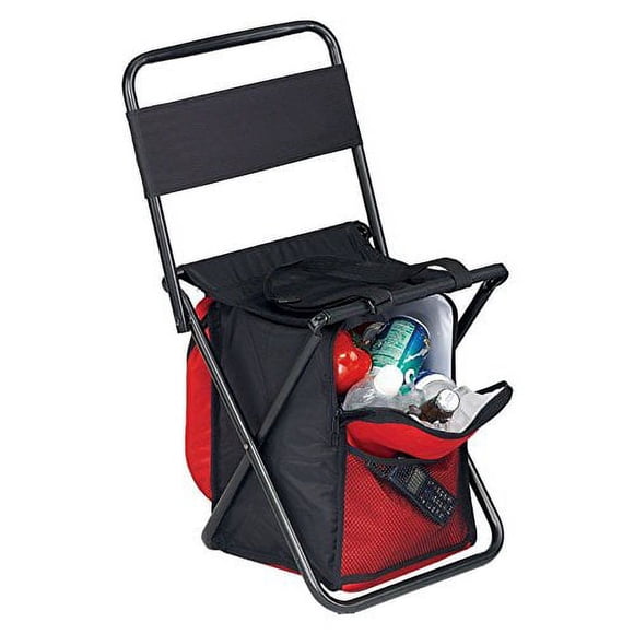 Preferred Nation Picnic Chair w/Cooler Red