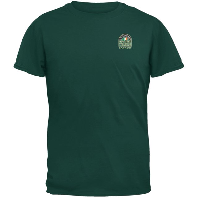 St. Patrick's Day - T-Shirt Adulte O'Sullivan's Pub Irlandais Forêt Barkeep