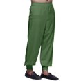 thumbnail image 2 of Atasi Readymade Adjustable Elastic Pajama For Mens Solid Rayon Harem Bottom Pant, 2 of 5