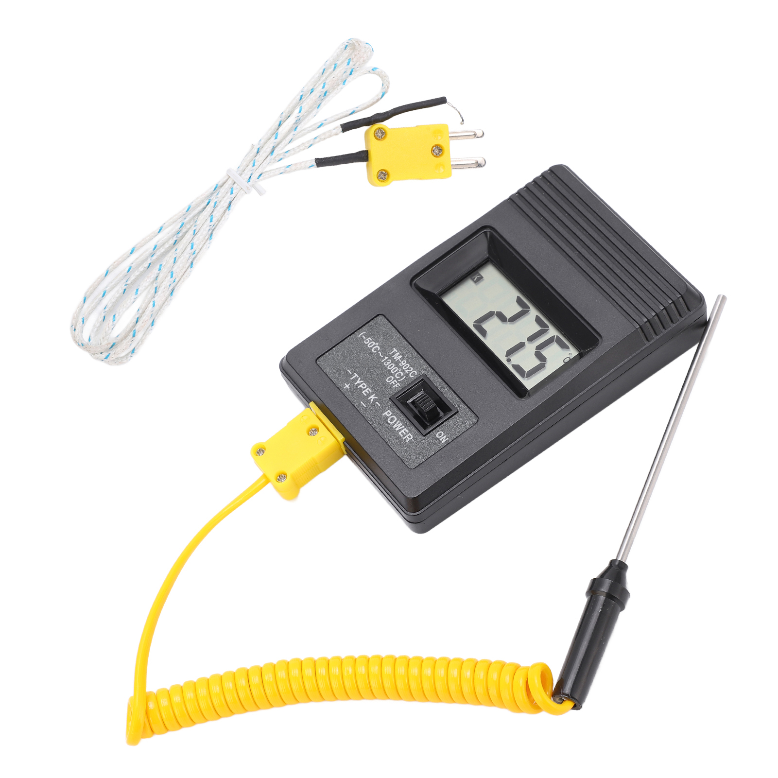 Tm902c 50~+300℃ Digital Thermometer Sensor LCD Industrial High Accuracy Temperature Probe