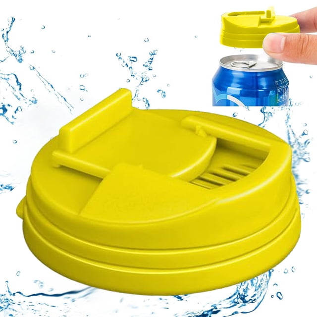 Can Covers Durable Lid Protectors for Standard Cans Reusable Spill Stopper Ideal for Beverage Sealing 24 Inches