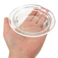 thumbnail image 2 of 3 Pcs Remplacement Chauffe-Huile Plat Chauffe-Cire Doublure Plat Plat Rond en Verre Bol à Bougie Assiette Plateau à Cire pour Cire Parfumée Lampe Aromatique, 2 of 9