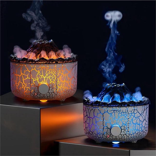 Aidoshy Diffuseur d'Huiles Essentielles, Machine d'Aromathérapie Volcanique pour Maison Bureau