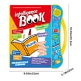 thumbnail image 3 of EGNMCR Sound Book For Children Interactive Toy With English Letters, Words And Shapes. Educational Toys For Toddlers, Learning Toys For 3 Years And Older, 3 of 9