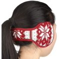 thumbnail image 5 of Cache-Oreilles Pliables Chauds d'Hiver pour Femmes Hommes Fuchsia m (17.3 Pouces x4.7 Pouces), 5 of 5