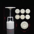 thumbnail image 3 of LSLJS Circular Flower Mooncake Molds Set, Mooncake Decoration, Cake Mould, 3 of 9
