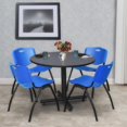thumbnail image 4 of Regency Kobe 42-Inch Round Breakroom Table, Grey, 4 of 4