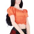thumbnail image 1 of fastboy 1 Set 1/6 Action Figure Exquisite Realistic Creative Shirt Unique Design DIY Accessory Detachable Costume for 12inch Figure orange, 1 of 5