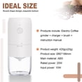 thumbnail image 2 of DAMAIE Portable Electric Burr Coffee Grinder Rechargeable, 2 of 7