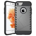 thumbnail image 1 of Nakedcellphone Case for iPhone 8 / iPhone 7, Tough Rugged Anti-Shock Cover - Matte Gray, 1 of 10