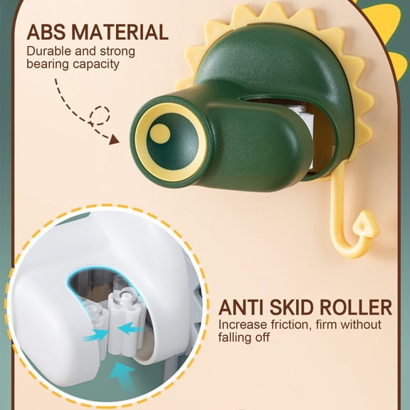 MesaSe Support d'Organisateur de Vadrouille Mural Sans Perçage pour Brosse et Balai, Supports Utilitaires