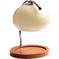 thumbnail image 1 of Lampe Chauffe-Bougie Aromathérapie Chauffe-Bougie à Intensité Réglable Rétro Décorative Fondoir de Bougie d'Aromathérapie Lampe de Fusion pour Chambre Bureau Assiette Ronde (Orange), 1 of 7