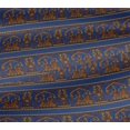 thumbnail image 5 of oneOone Viscose Jersey Fabric Ethnic Block Print Sewing Fabric BTY 60 Inch Wide, 5 of 5