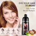 thumbnail image 2 of WIFKLSIIPG Natural 3 in One Hair Color & Care Shampoo Oil Brown Quick Dyeing Fade Hair Formula 500ML, 2 of 4