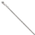 thumbnail image 1 of Leslie's 14K White Gold 1.75mm Diamond-Cut Rope Chain (Weight: 2.49 Grams, Length: 8 Inches), 1 of 4