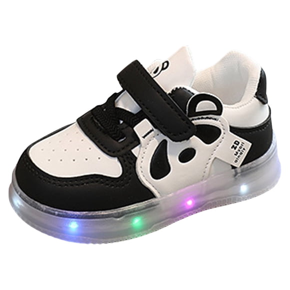 Zanarzt Kids Sneakers Boys Shoes Comfortable Soft Sole Sports Shoes Fashionable Cute Children Light Shoes Sports Shoes Black,18-24 Months