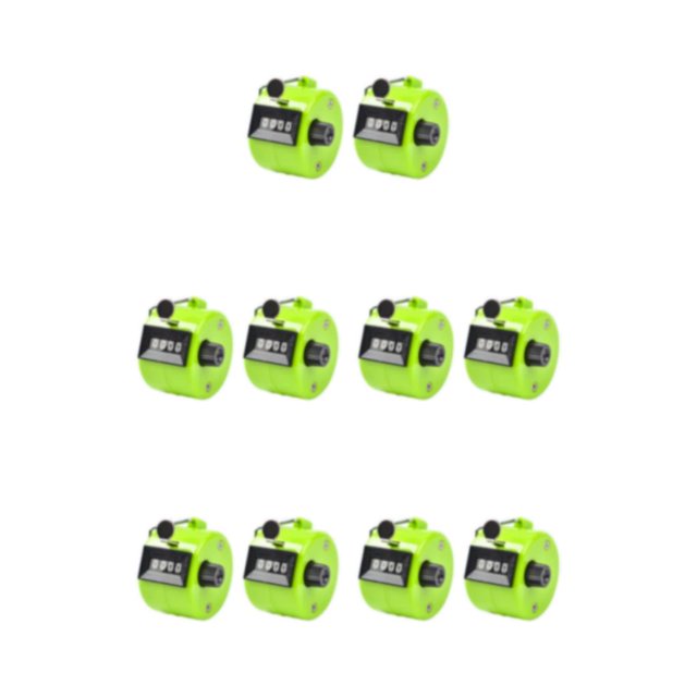 Maytalsory 2pcs Materials Unisex Hand Tally For Easy And Accurate Counting Easy To Green 5Set