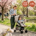 thumbnail image 2 of hauck Sport T13 Lightweight Compact and Foldable Stroller, Pushchair, Beige, 2 of 9