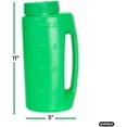 thumbnail image 3 of CHUANK Ice Melt Salt Spreader Handheld Shaker for Lawn Seed  Salt  Ice Melt  Calcium  Deicer Shaker 2 Liter  Adjustable Hole Size  Handy for Fertilizer Lawn Seed Salt to Deice, 3 of 9