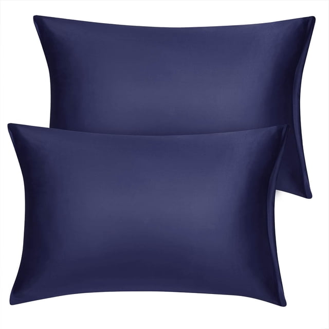 Unique Bargains Satin Pillowcase Zippered Silky Sateen