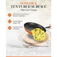 thumbnail image 3 of Gotham Steel Diamond 3-Piece Copper Cast Frying Pan Set, Nonstick Cookware, 3 of 8