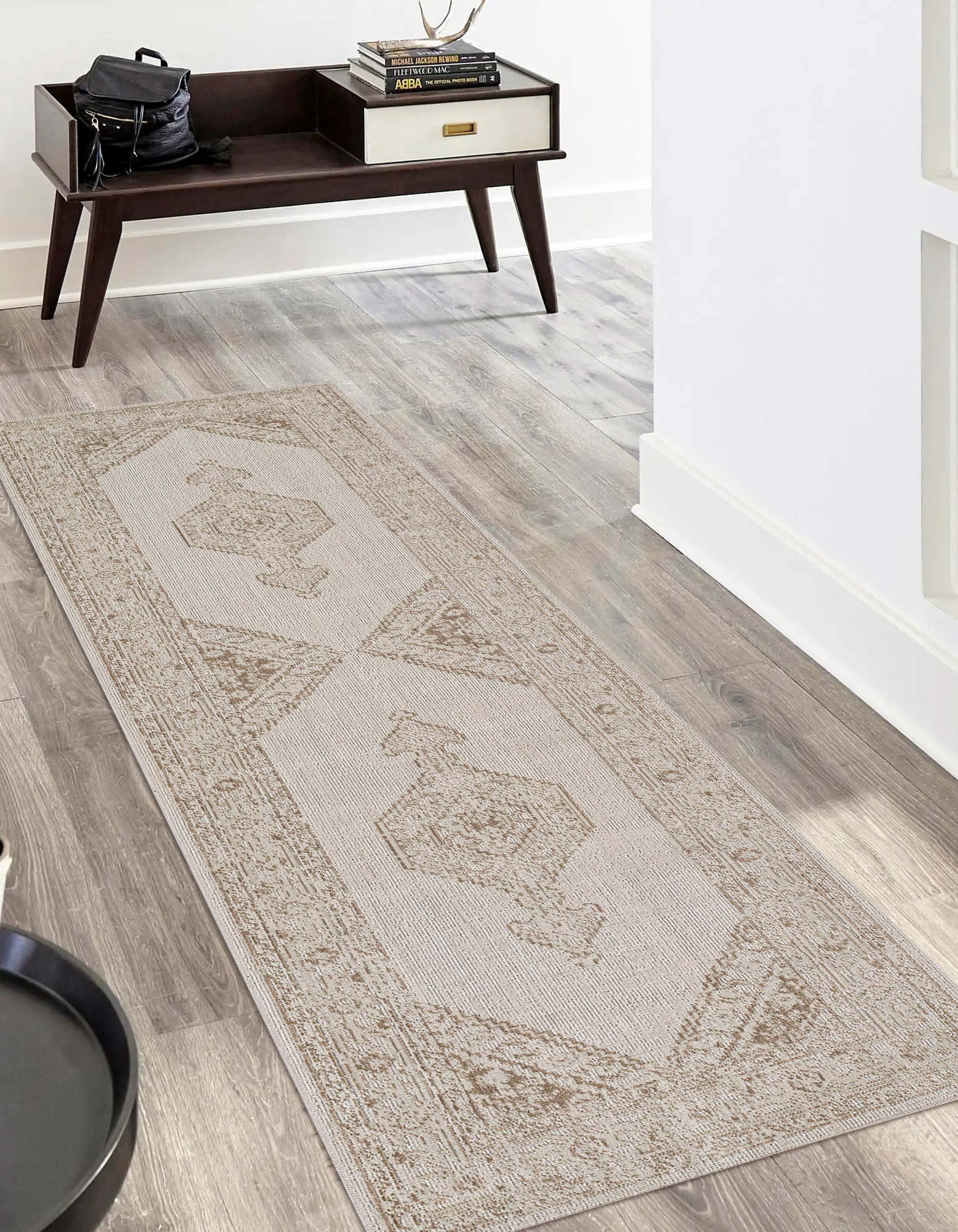 ECARPET Maude Tapis de Couloir pour Salon, Chambre, Salle A Manger, Entrée, et Plus Encore.