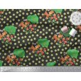 thumbnail image 3 of Soimoi Rayon Fabric Floral,Tree & Deer Kids Fabric Prints by Yard 56 Inch Wide, 3 of 3