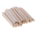 thumbnail image 4 of veasfak 50pcs Square Balsa Wood Stick Wooden Dowel Rod for Woodworking Model Making 80mm, 4 of 9