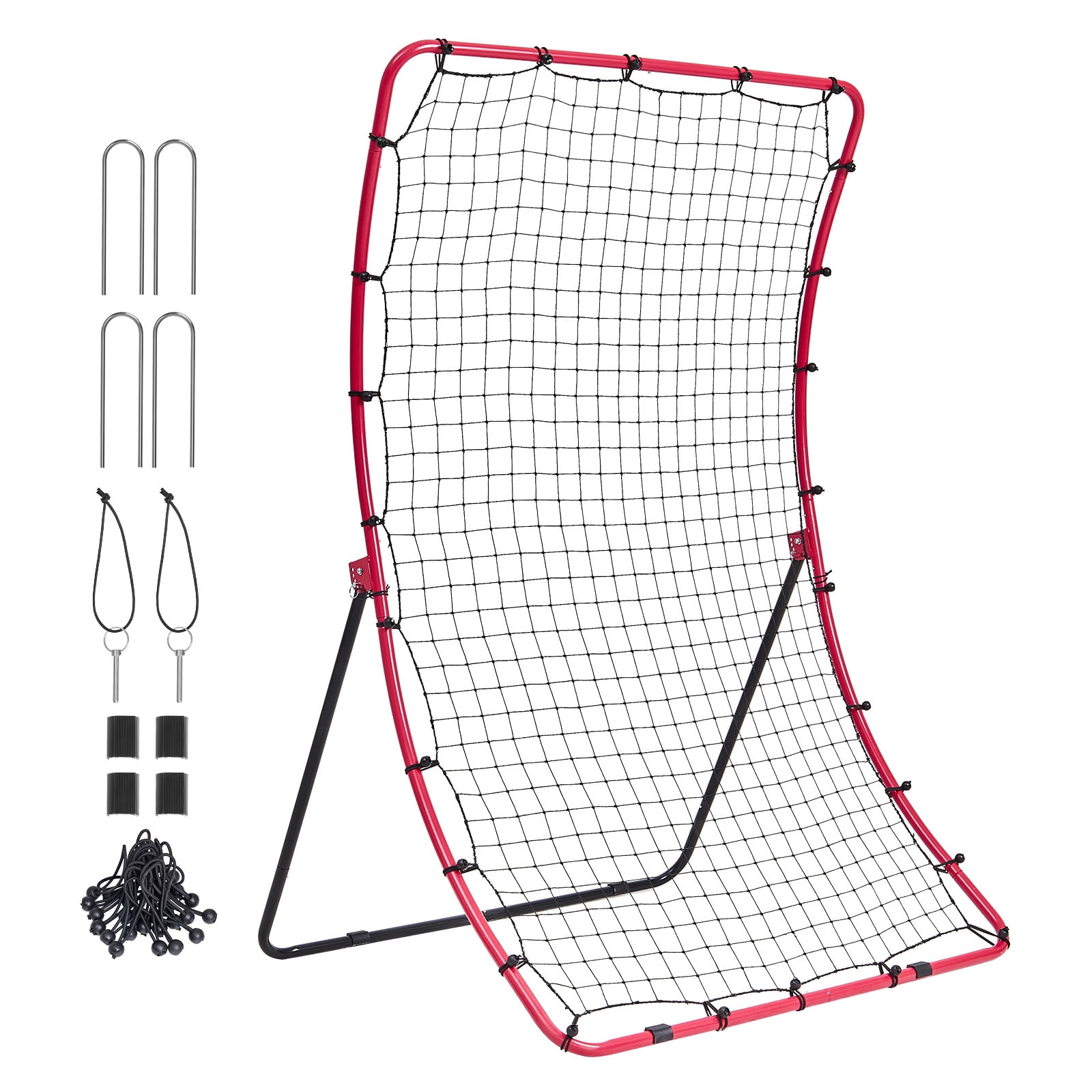 Filet De Rebond Baseball 3 Voies – Franklin Sports, Cadre Acier 55x36 Pouces, Filet PE 24 Brins, Résistant Aux Intempéries