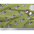 thumbnail image 3 of Soimoi Poly Georgette Fabric Basset Hound Dog Print Sewing Fabric Yard 52 Inch Wide, 3 of 3