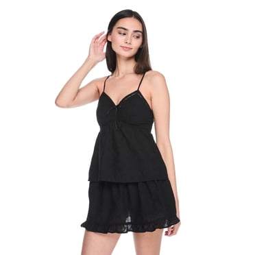 No Boundaries Women's Babydoll Tank Top