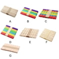 thumbnail image 4 of 50pcs Natural Wood Popsicle Sticks for DIY Crafts, Non-Toxic Ice Cream Sticks (10cm Length), 4 of 9