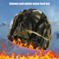thumbnail image 3 of 10pcs Winter Cycling Hat Fleece Warm Windproof Outdoor Ski Caps (Camouflage), 3 of 8