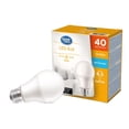 thumbnail image 3 of Great Value 40W A19 Soft White LED bulbs 2-pack, 3 of 3