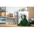 thumbnail image 2 of Ahgly Company Machine Washable Indoor Rectangle Transitional Green Area Rugs, 5' x 7', 2 of 7