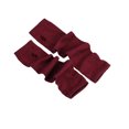 thumbnail image 2 of Gants Mitaines à Moins de 5 $ Rouges Unisexes Mode Poignet Bras Main Tricotés Longs Sans Doigts Gants Mitaine, 2 of 3