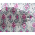 thumbnail image 4 of oneOone Viscose Chiffon Fabric Paisley Ikat Print Fabric BTY 42 Inch Wide, 4 of 4