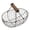 Black, variant on Wmqpnns New Trending Wire Basket with Wooden Handles Vintage Style Chicken Wire Egg Baskets Gathering Baskets with Wooden Handle Country Vintage Style Storage Baskets Todays Deals Clearance Sale