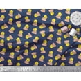 thumbnail image 3 of Soimoi polyester Crepe Fabric Cup,Plate & Chick Cartoon Printed Fabric 1 Yard 42 Inch Wide, 3 of 3