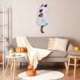 thumbnail image 2 of Cat Clock for Home - Minimalist Wall Clock with Moving Tail Silent Battery Operated Cat Lover Acrylic Construction Cute Animatronic Swinging Tail Design, 2 of 4